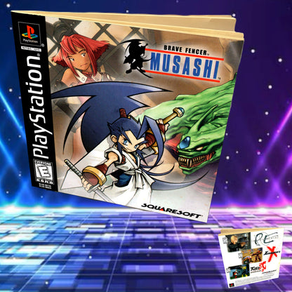 Brave Fencer Musashi PS1 Custom Manual
