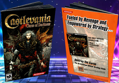 Castlevania Curse of Darkness PS2 Custom Manual