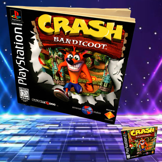 Crash Bandicoot PS1 Manual