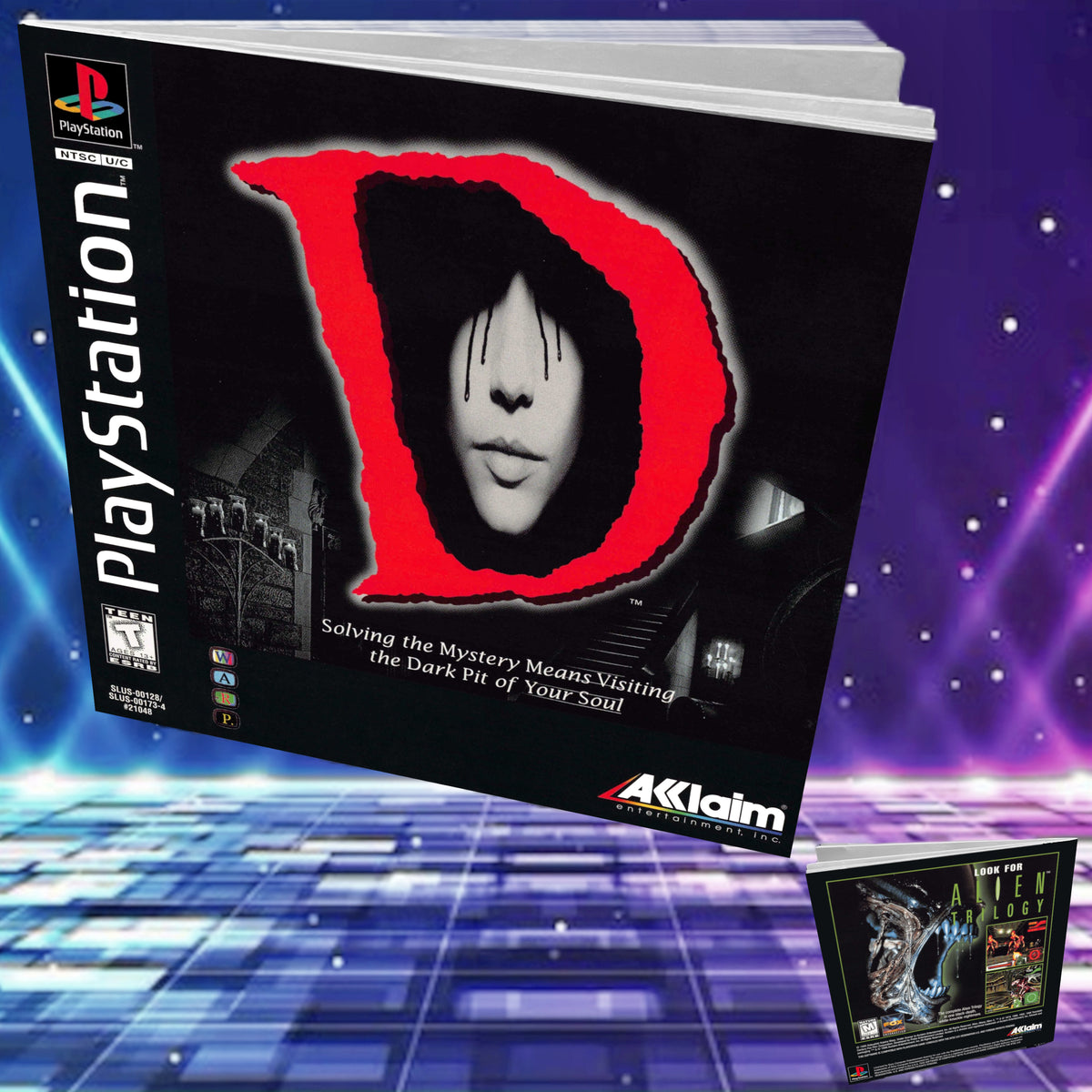 D Jewel Case PS1 Manual