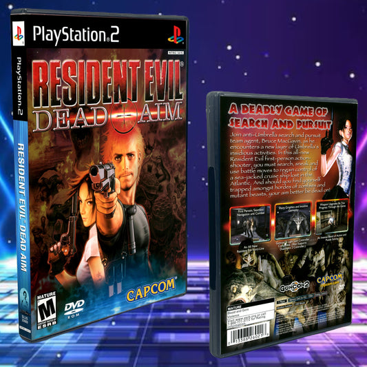 Resident Evil Dead Aim Cover Art
