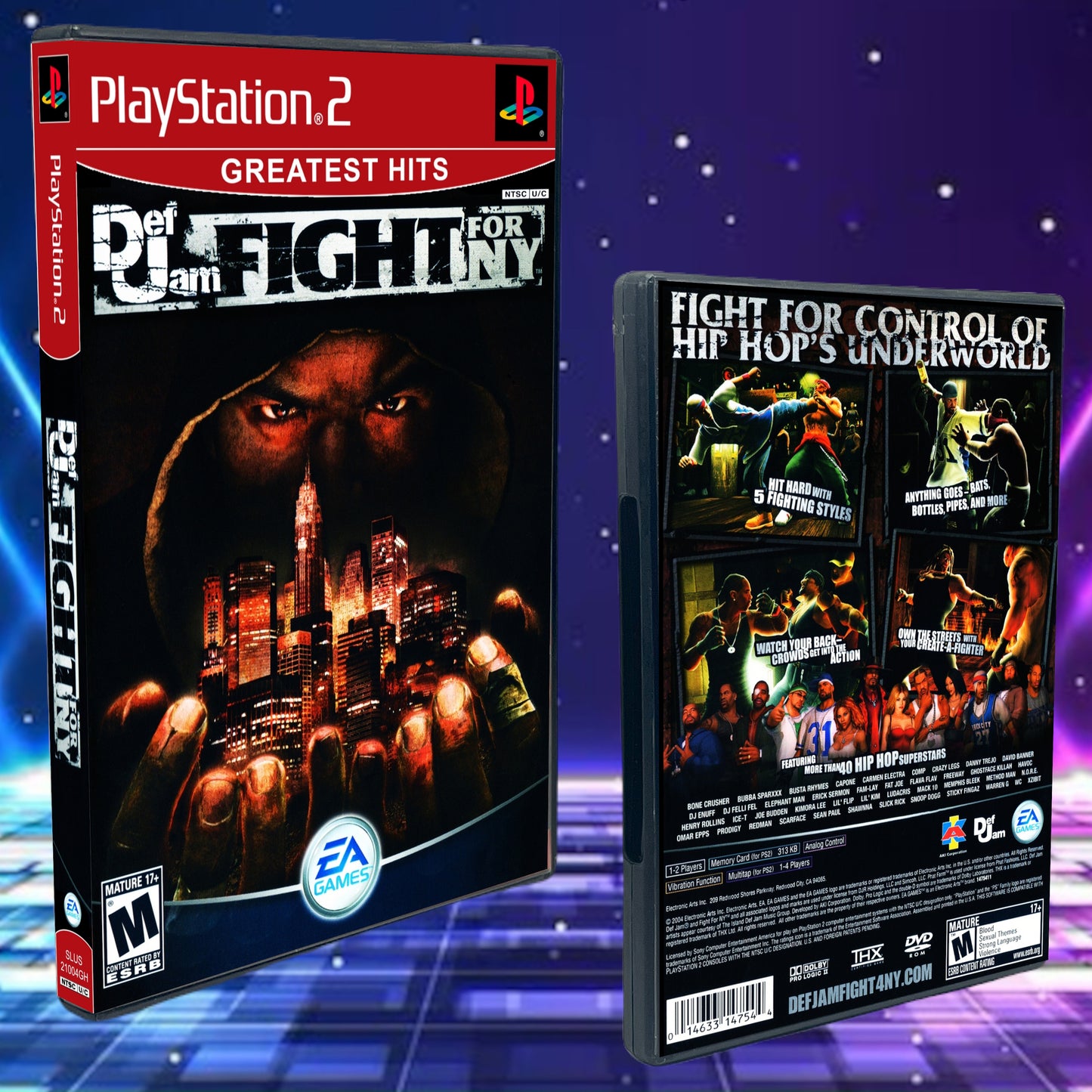 Def Jam Fight for NY greatest hits Aim Cover Art