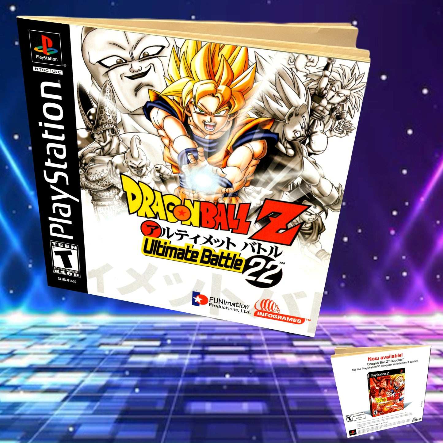 Dragonball Z Ultimate Battle 22 PS1 Custom Manual