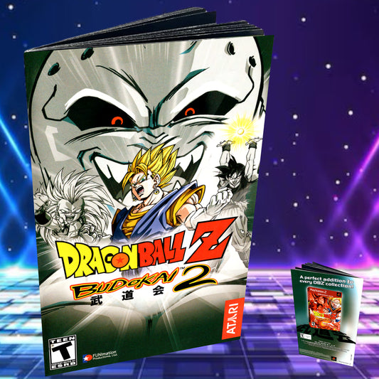 Dragonball Z Budokai 2 PS2 Manual