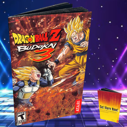 Dragonball Z Budokai 3 Greatest Hits PS2 Manual