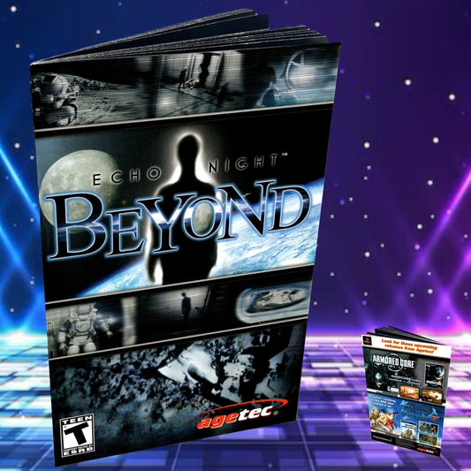 Echo Night Beyond PS2 Custom Manual