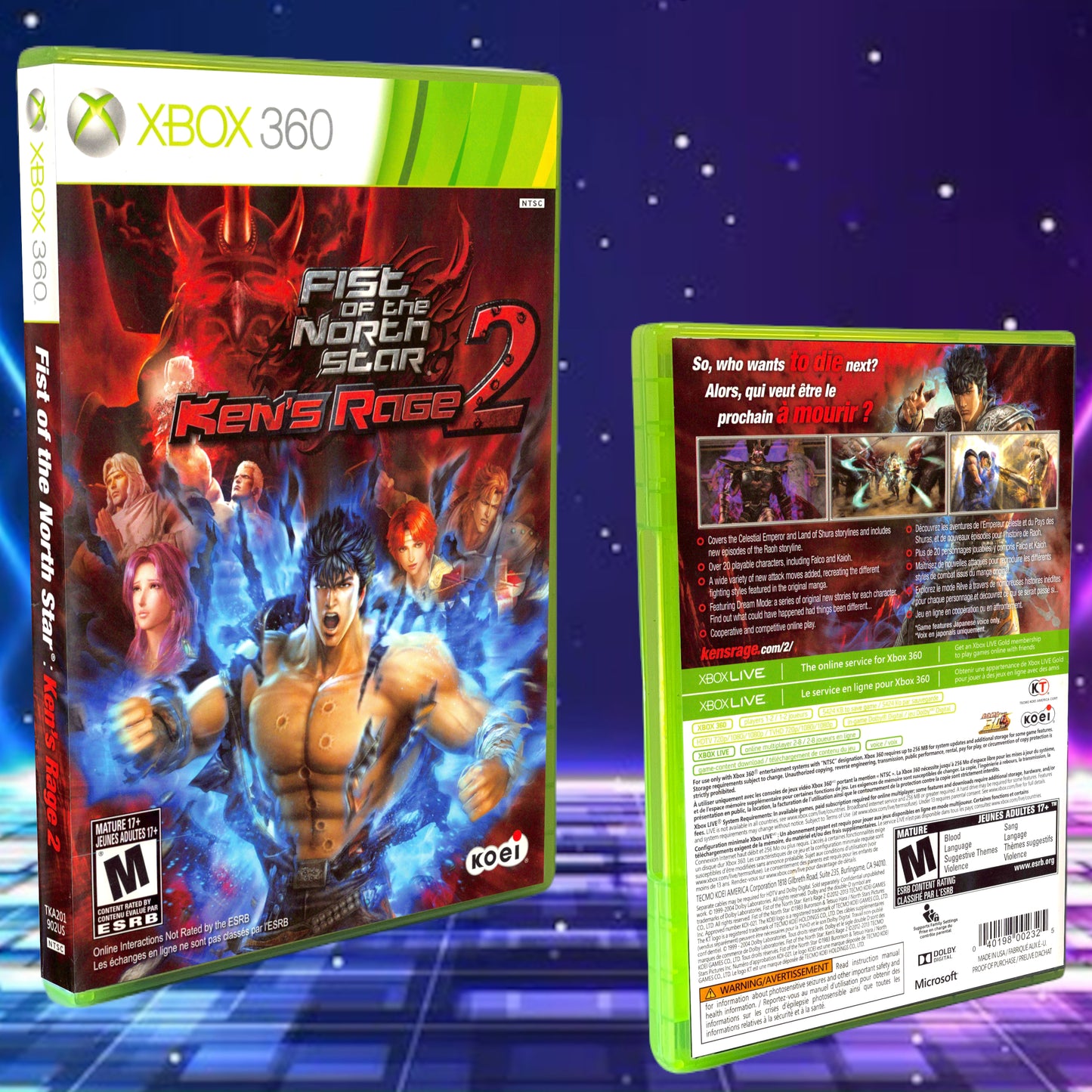 Fists of the Northstar 2 Xbox 360 Cover Art