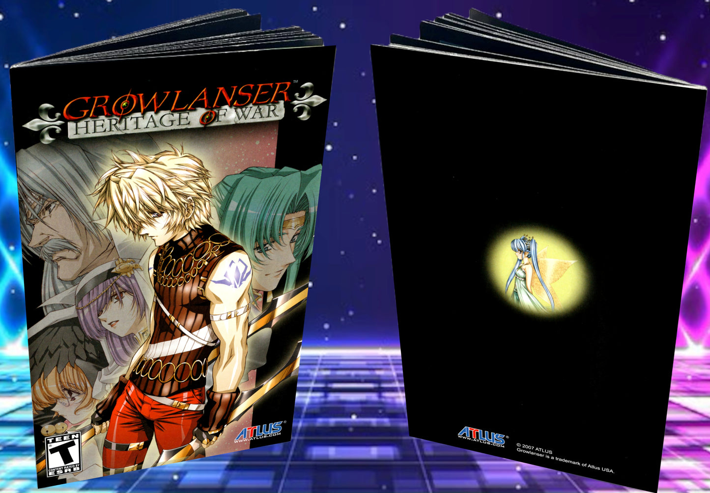 Growlanser Heritage of War PS2 Custom Manual