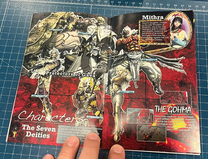 Asura's Wrath Xbox 360 Custom Manual