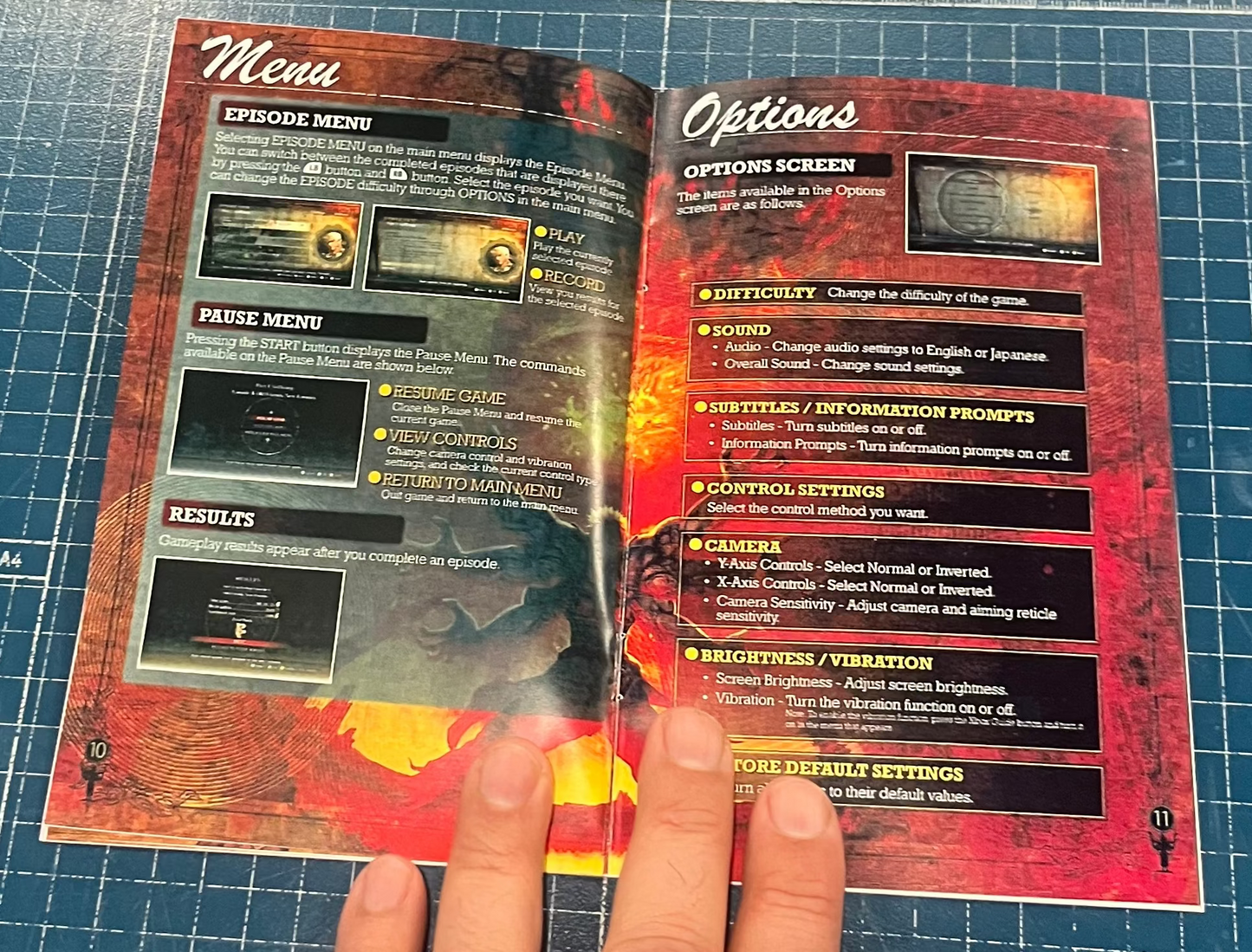 Asura's Wrath Xbox 360 Custom Manual