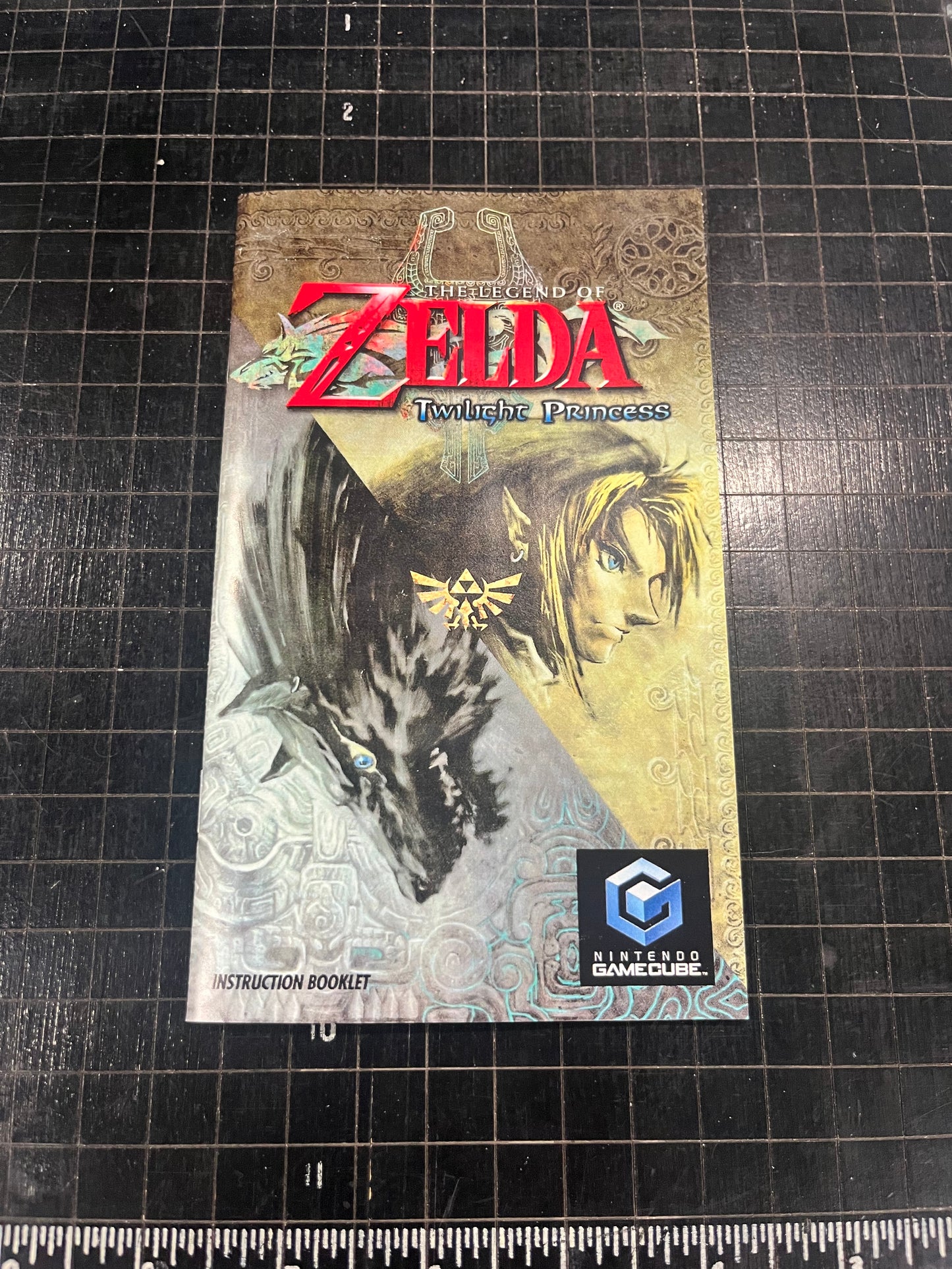 Zelda Twilight Princess GameCube custom manual