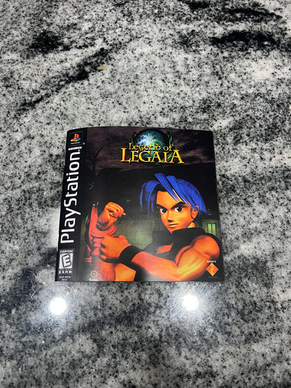 Legend of Legaia PS1 Custom Manual