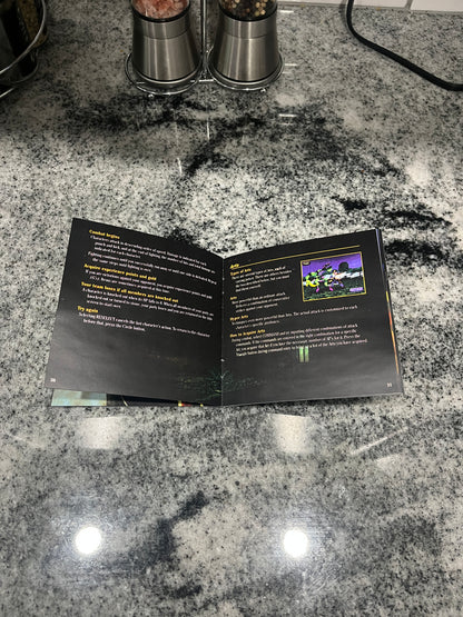 Legend of Legaia PS1 Custom Manual