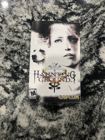 Haunting Ground PS2 Custom Manual