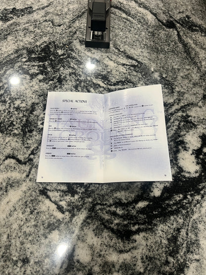Haunting Ground PS2 Custom Manual