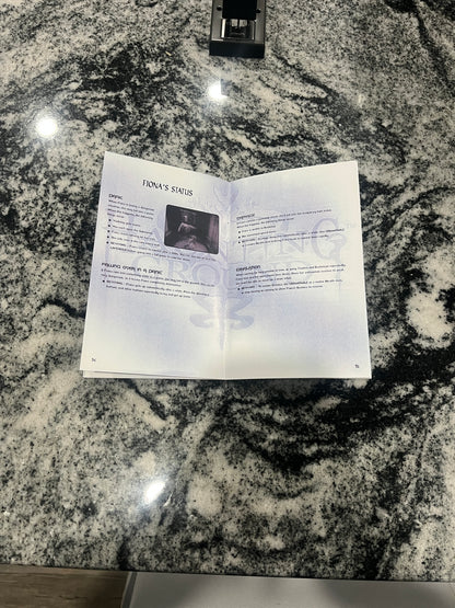 Haunting Ground PS2 Custom Manual