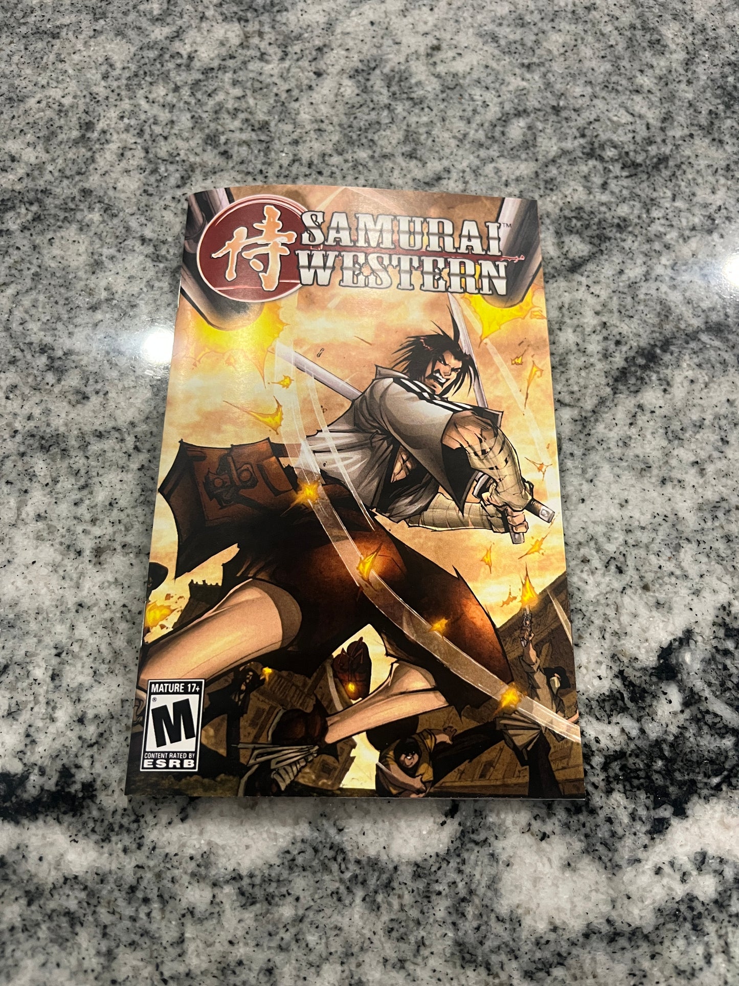 Samurai Western PS2 Custom Manual