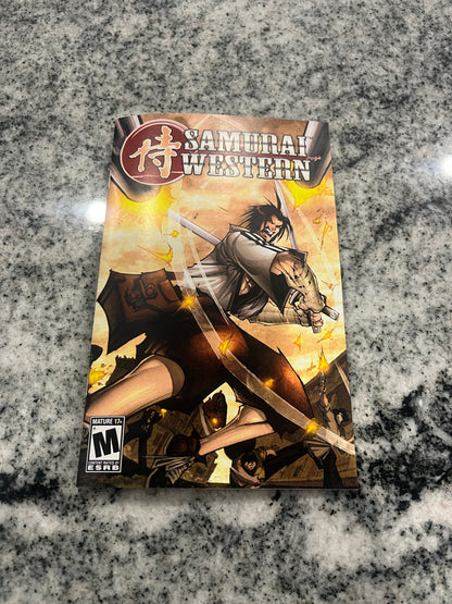 Samurai Western PS2 Custom Manual