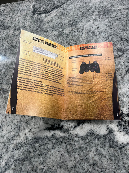 Samurai Western PS2 Custom Manual