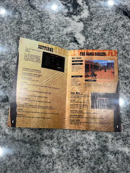 Samurai Western PS2 Custom Manual