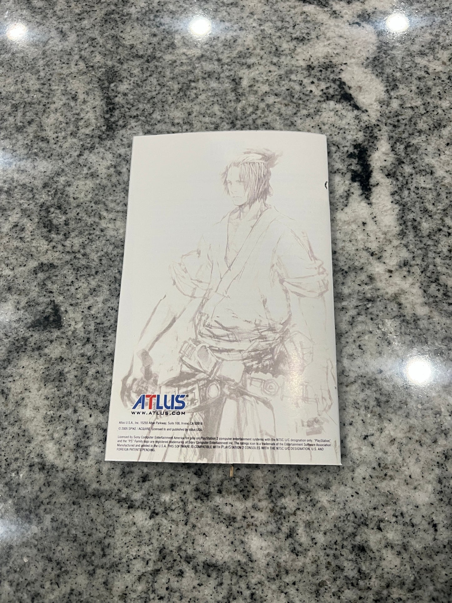 Samurai Western PS2 Custom Manual