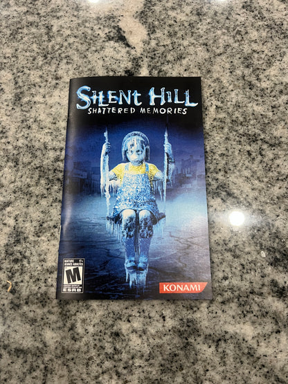 Silent Hill Shattered Memories PS2 Custom Manual