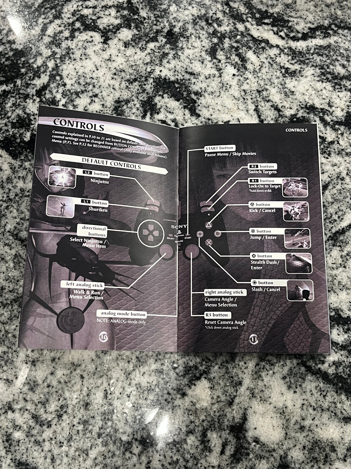 Nightshade PS2 Custom Manual