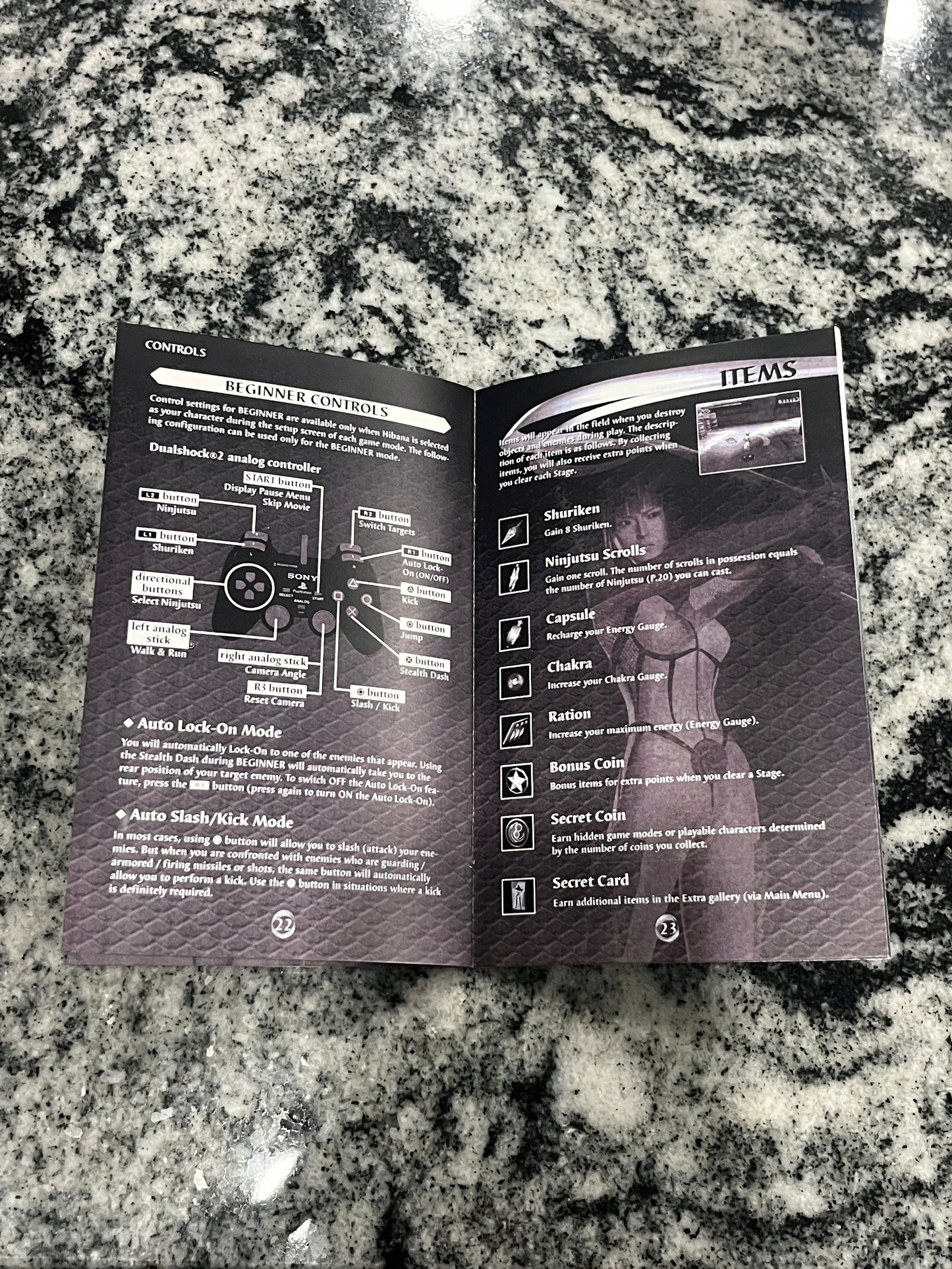 Nightshade PS2 Custom Manual