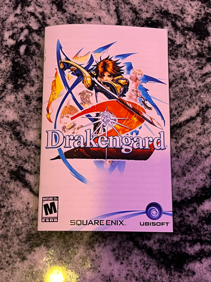 Drakengard 2 PS2 Custom Manual