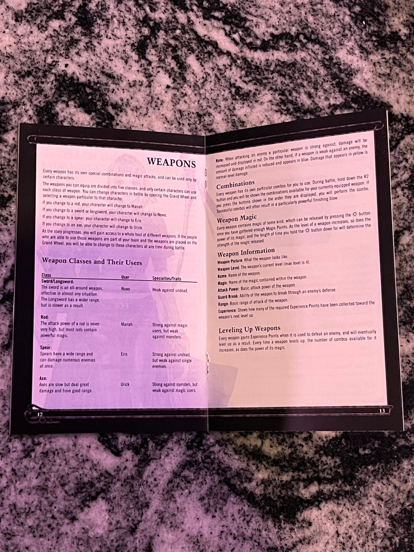 Drakengard 2 PS2 Custom Manual
