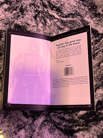 Drakengard 2 PS2 Custom Manual