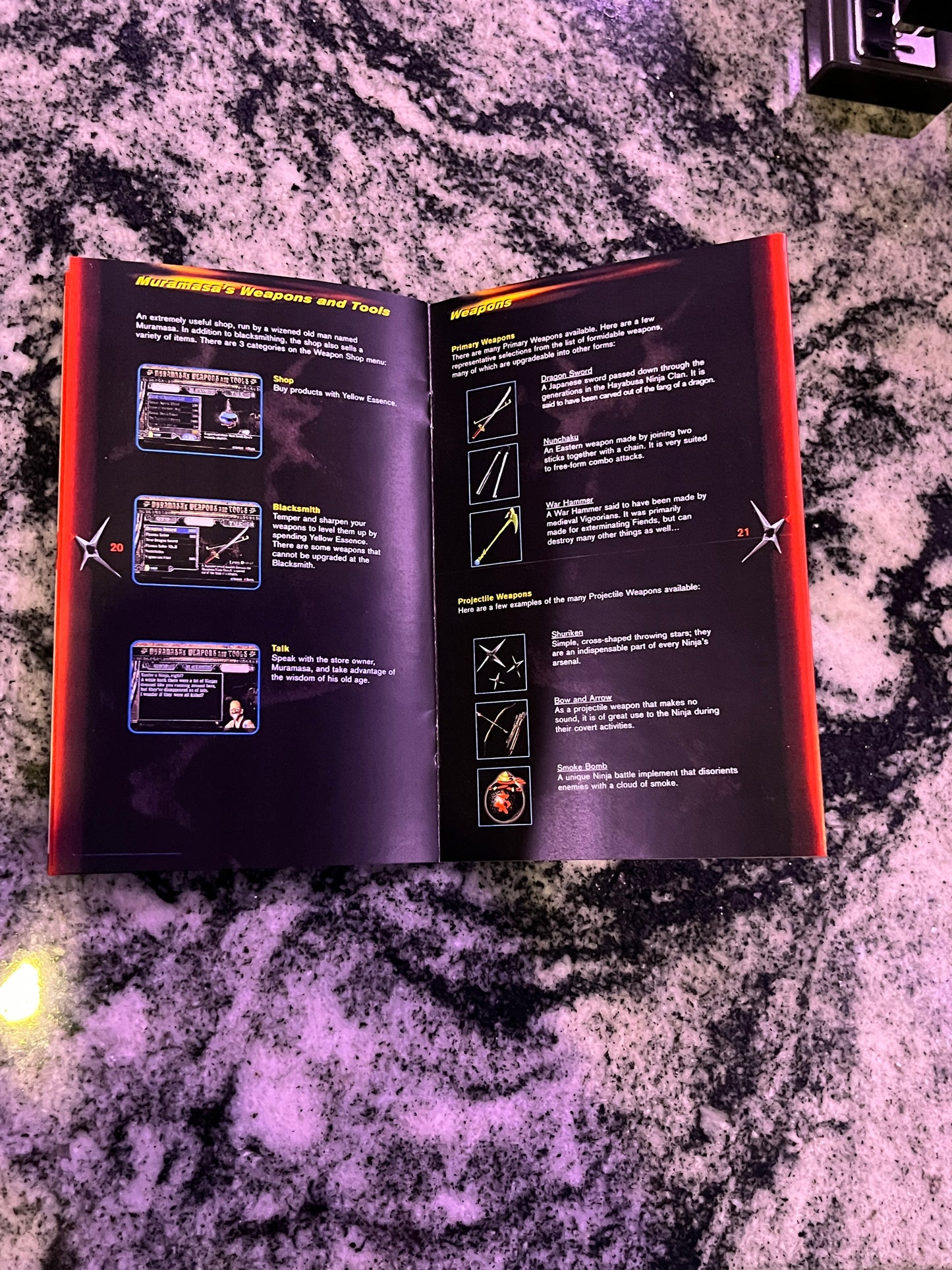 Ninja Gaiden Black Xbox Custom Manual