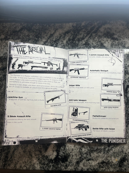 The Punisher PS2 Custom Manual