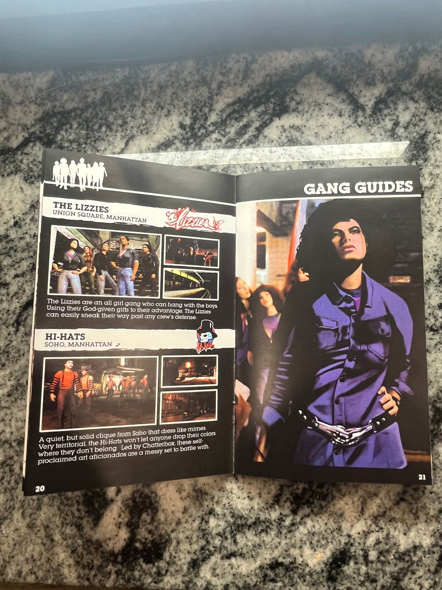 The Warriors PS2 Custom Manual