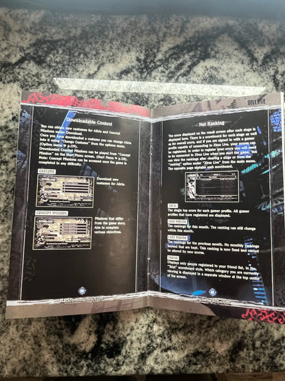 Bullet Witch Xbox 360 Custom Manual