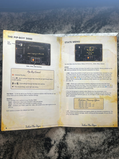 Fallout 3 Custom Game of the Year Edition Xbox 360 Custom Manual