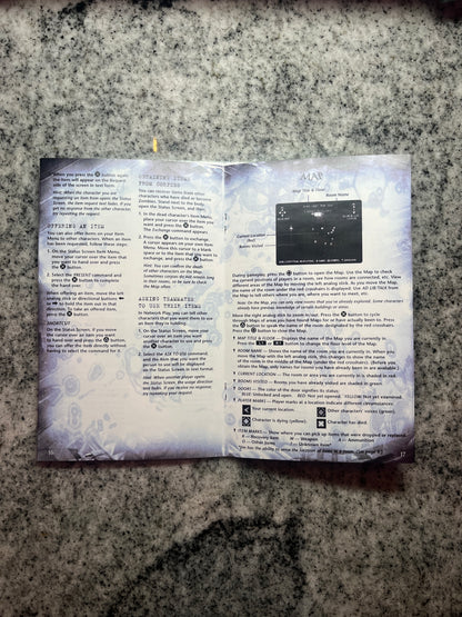 Resident Evil Outbreak file#2 PS2 Custom Manual
