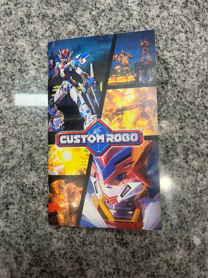 Custom Robo GameCube custom manual