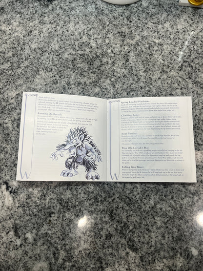 The Adventures of Lomax PS1 Custom Manual