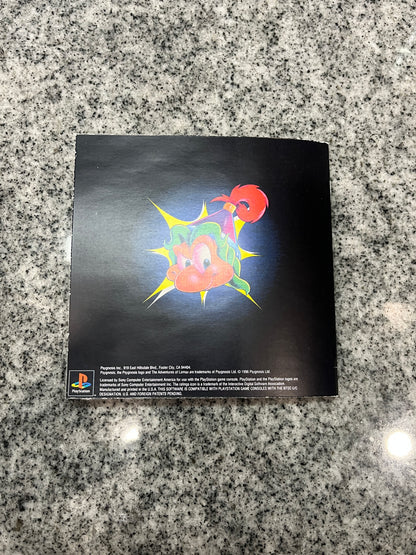 The Adventures of Lomax PS1 Custom Manual