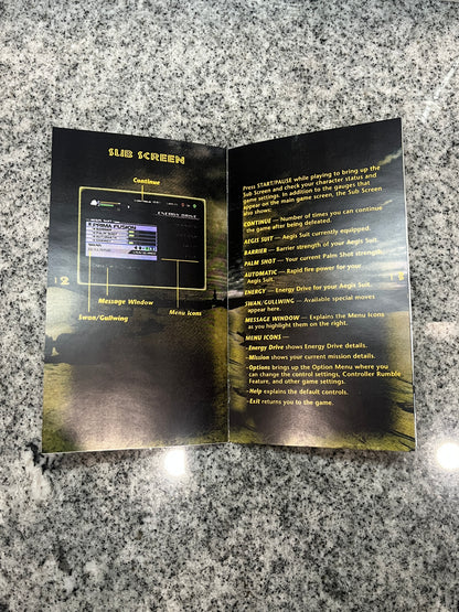P.N. 03 Product Number GameCube custom manual