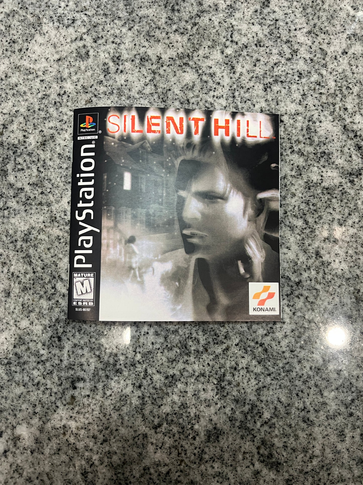 Silent Hill PS1 Custom Manual