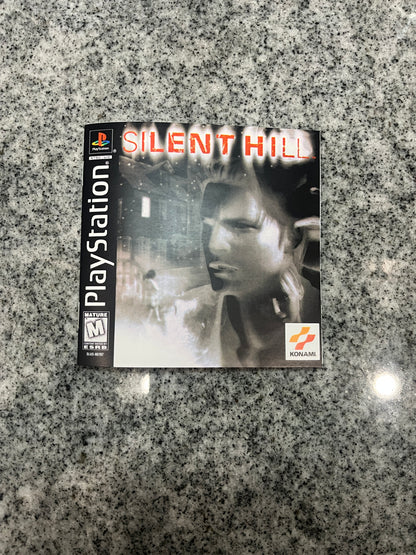 Silent Hill PS1 Custom Manual