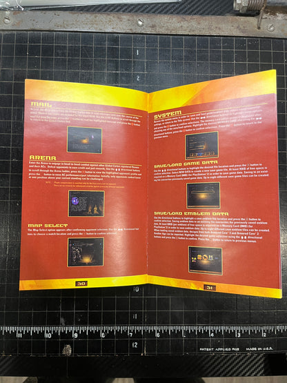 Armored Core 3 PS2 Custom Manual