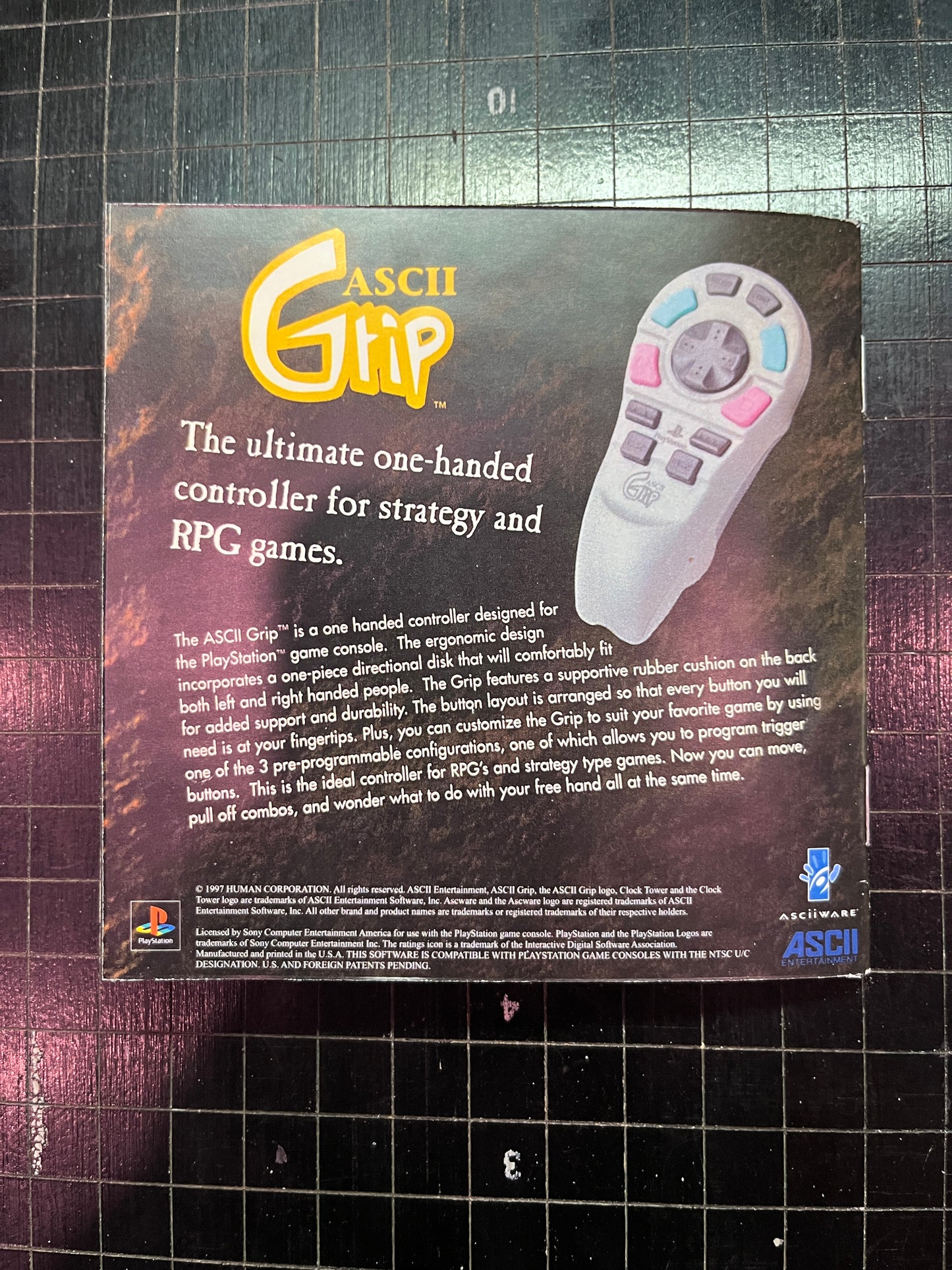 Clock Tower PS1 Custom Manual