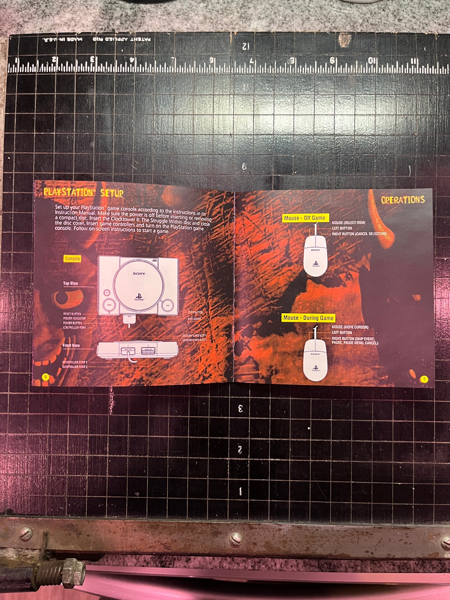 Clock Tower 2 PS1 Custom Manual