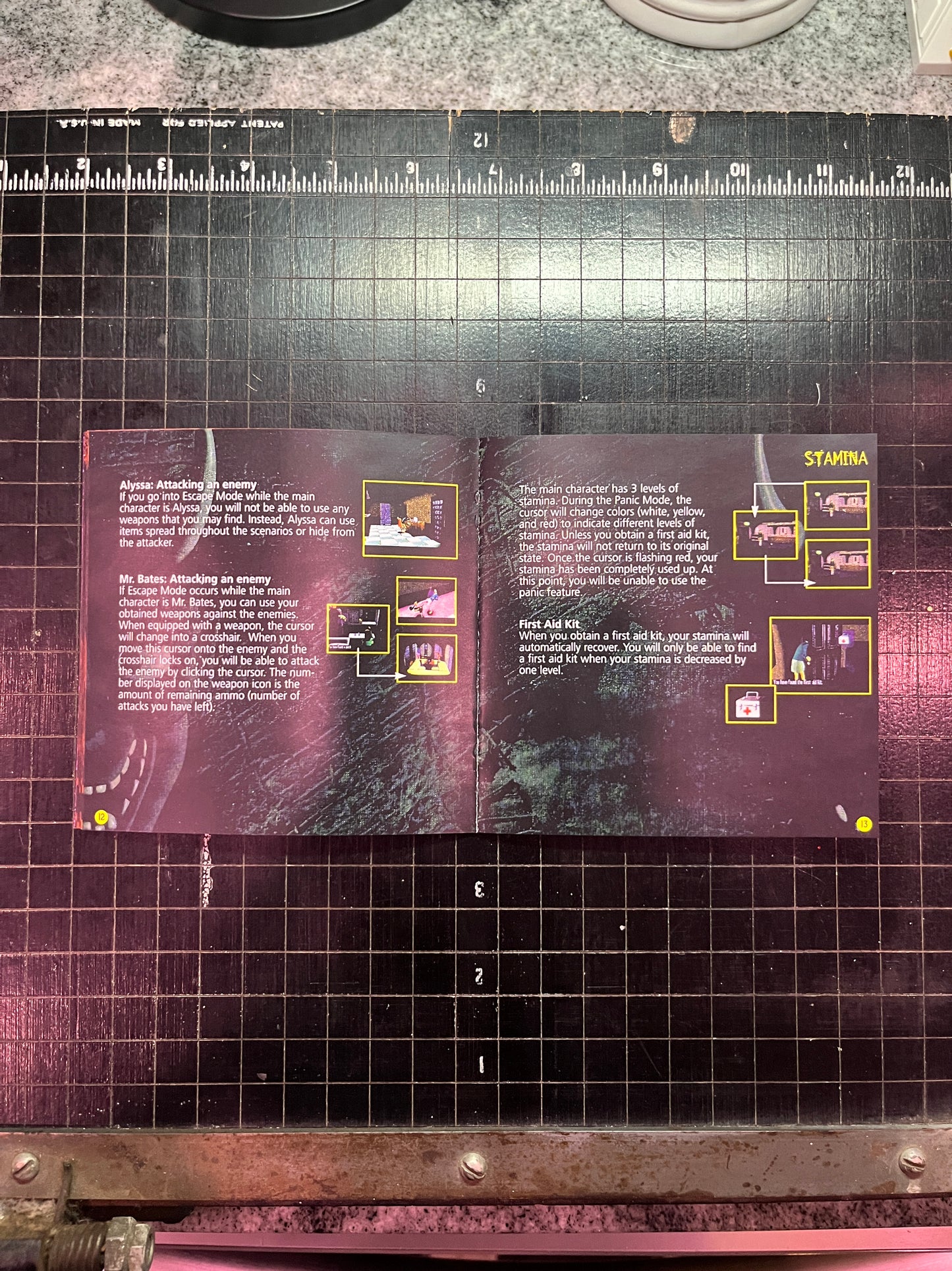Clock Tower 2 PS1 Custom Manual