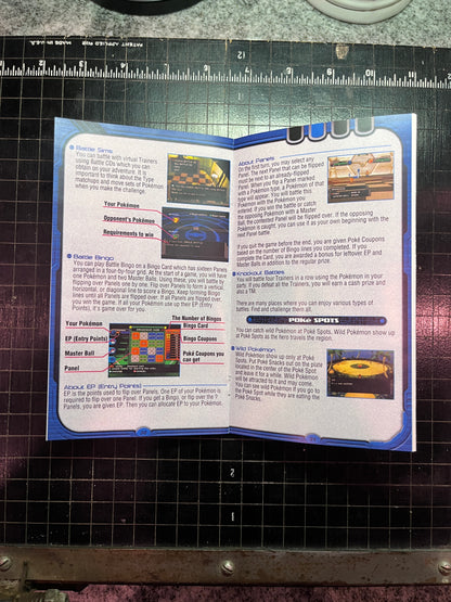 Pokemon Gale of Darkness GameCube custom manual