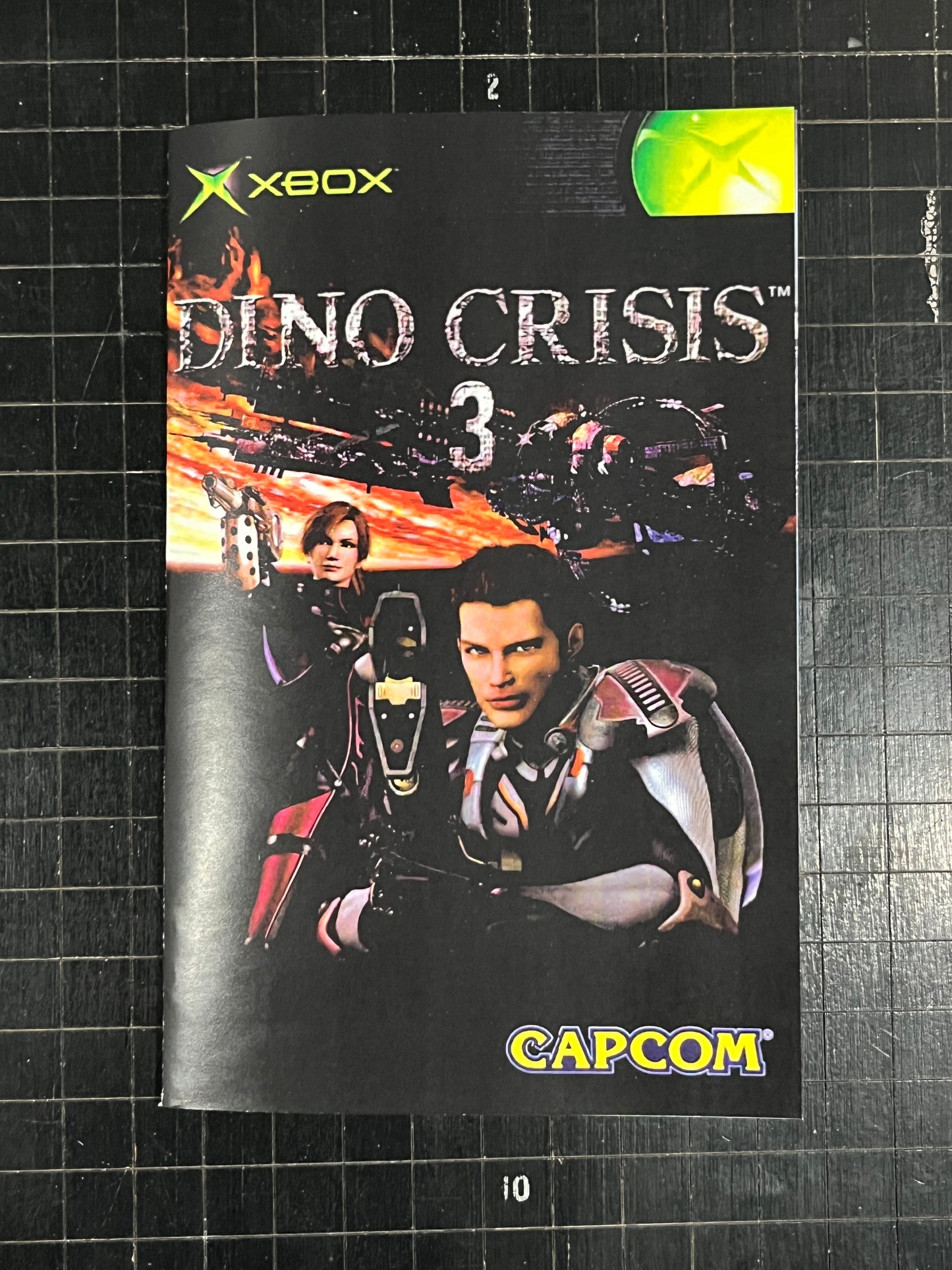 Dino Crisis 3 Xbox Custom Manual