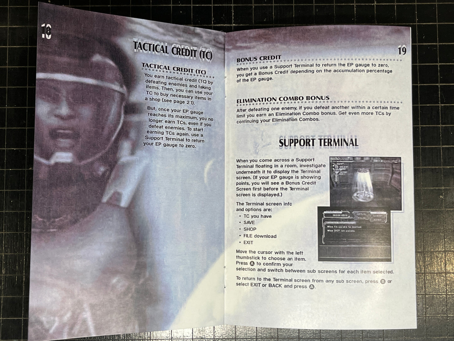 Dino Crisis 3 Xbox Custom Manual